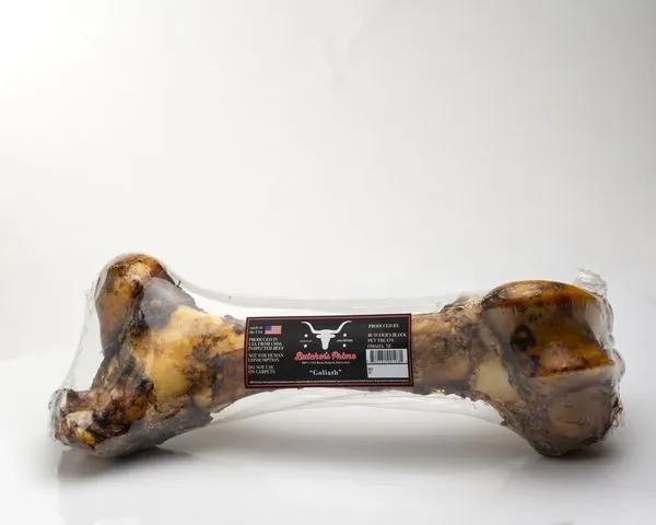 1ea Butcher Goliath Femur Bone Whole - Treat